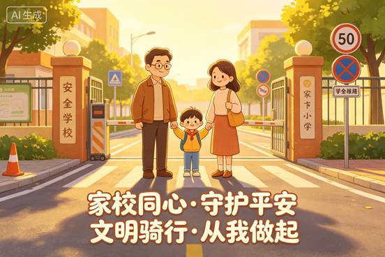 致家长的一封信：守护成长路，安全“骑”心间 (2)