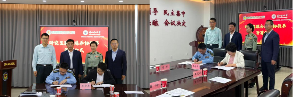 计智学院、微电子学院与第九四〇医院签署研究生联合培养协议